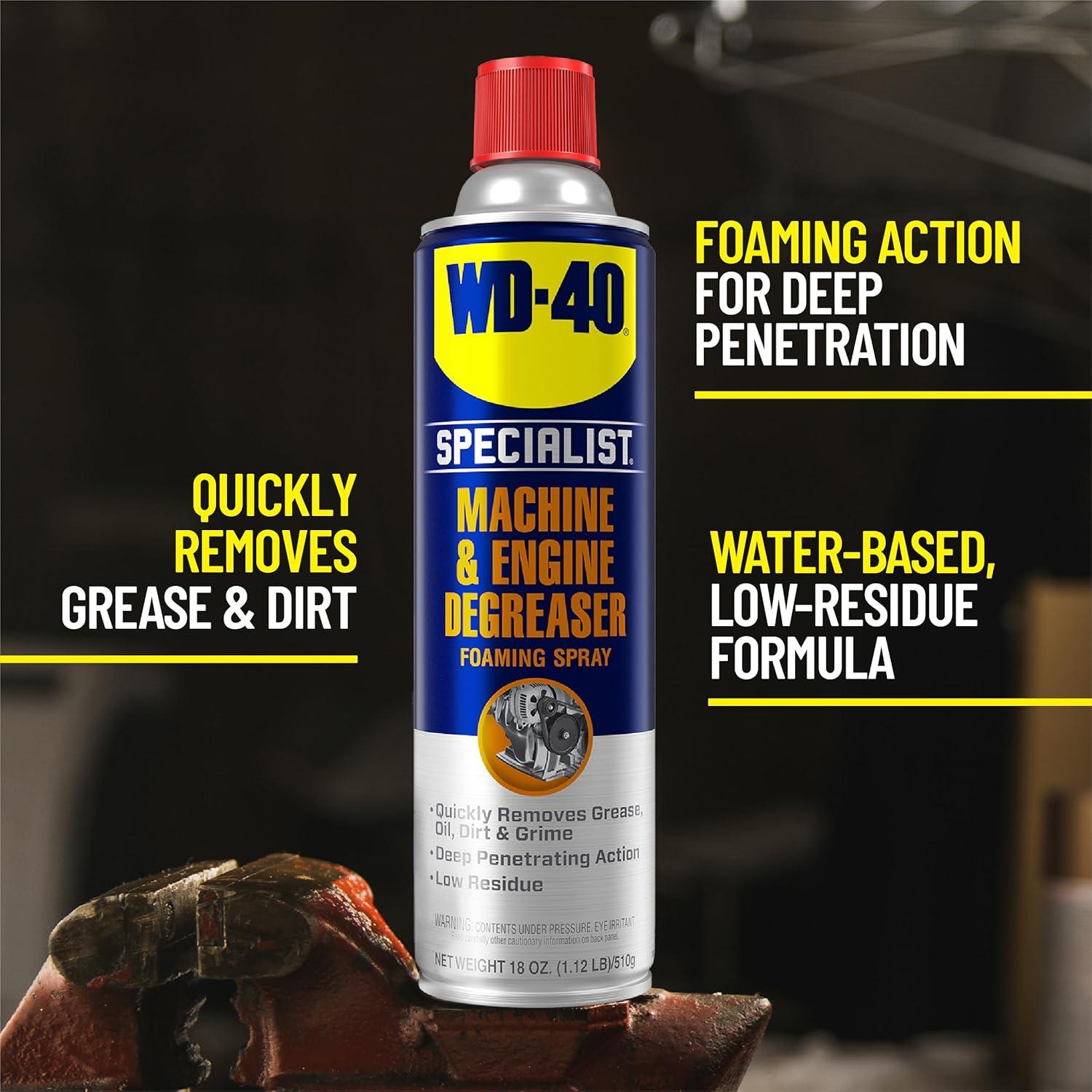 Desengrasante Espumoso WD-40 Especialista 0.51L Paquete de 4