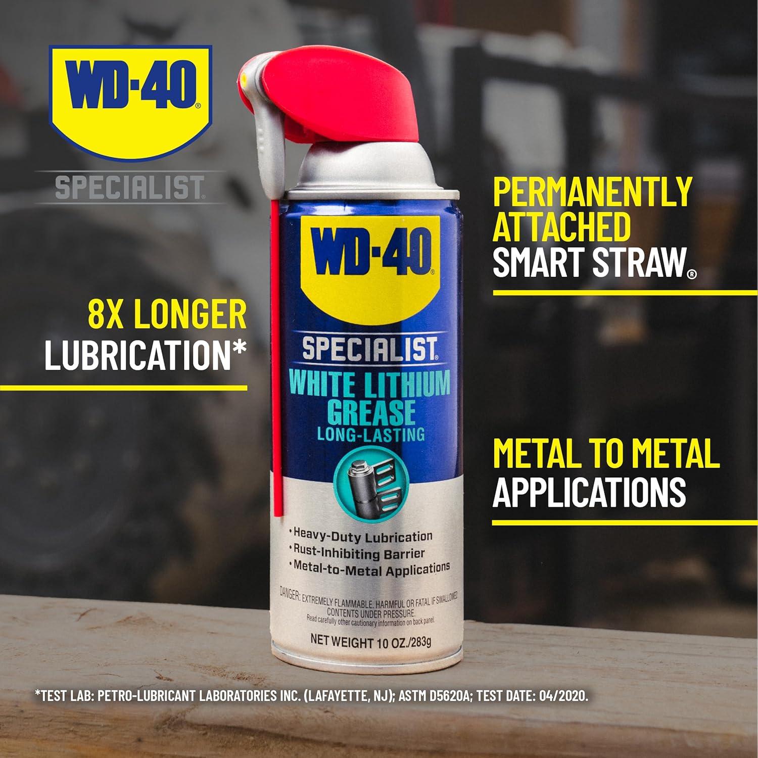 Spray de Grasa de Litio Blanca WD-40 Especialista 283.5 g