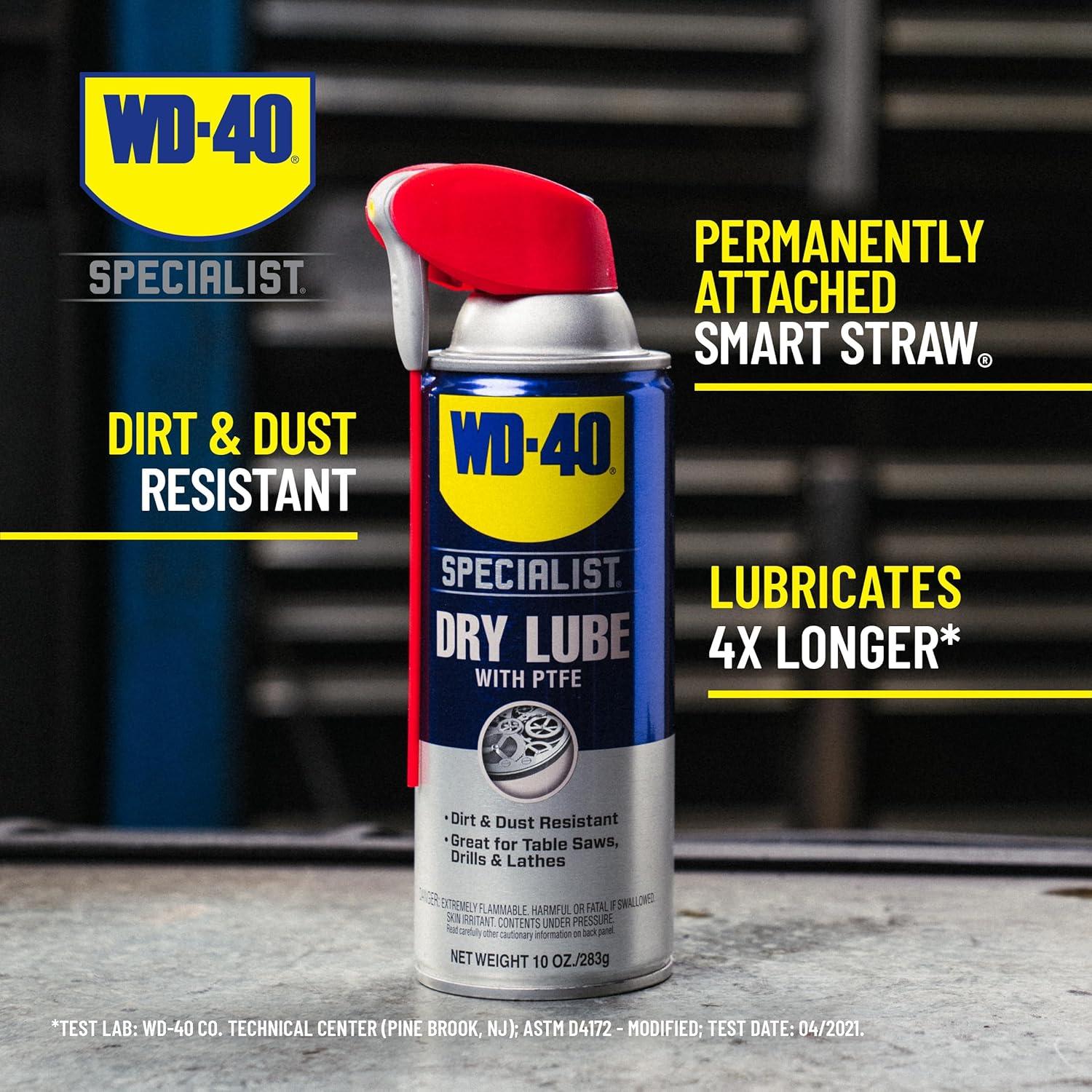 Lubricante Seco WD-40 Especialista 300059 10 Oz PTFE