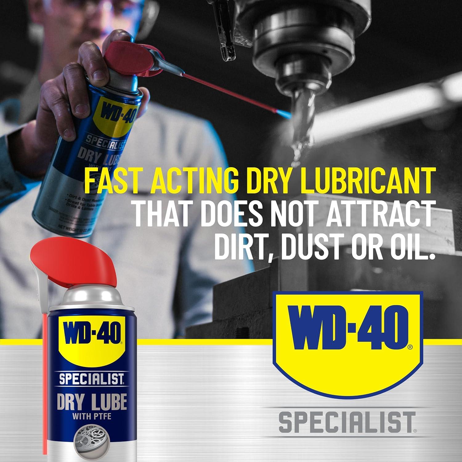 Lubricante Seco WD-40 Especialista 300059 10 Oz PTFE