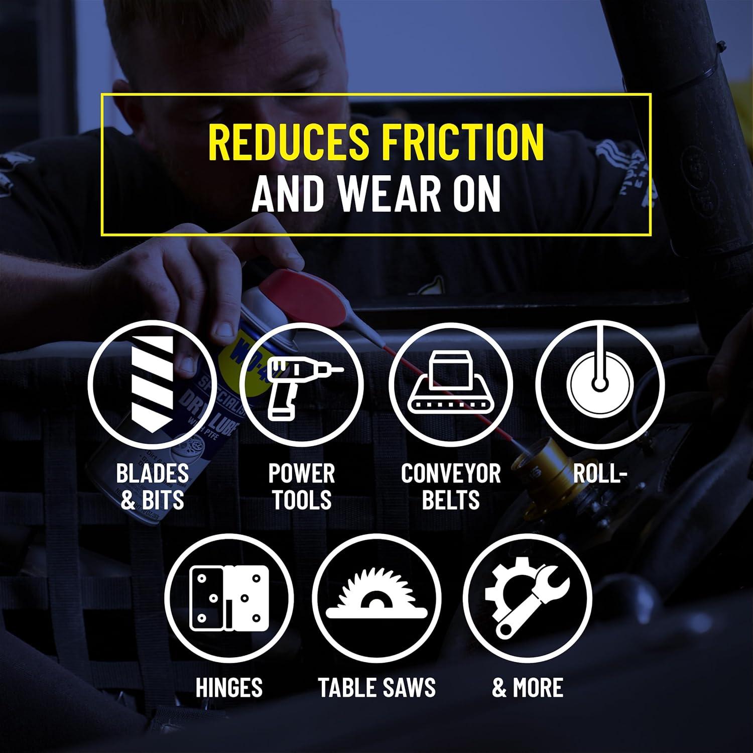 Lubricante Seco WD-40 Especialista 300059 10 Oz PTFE