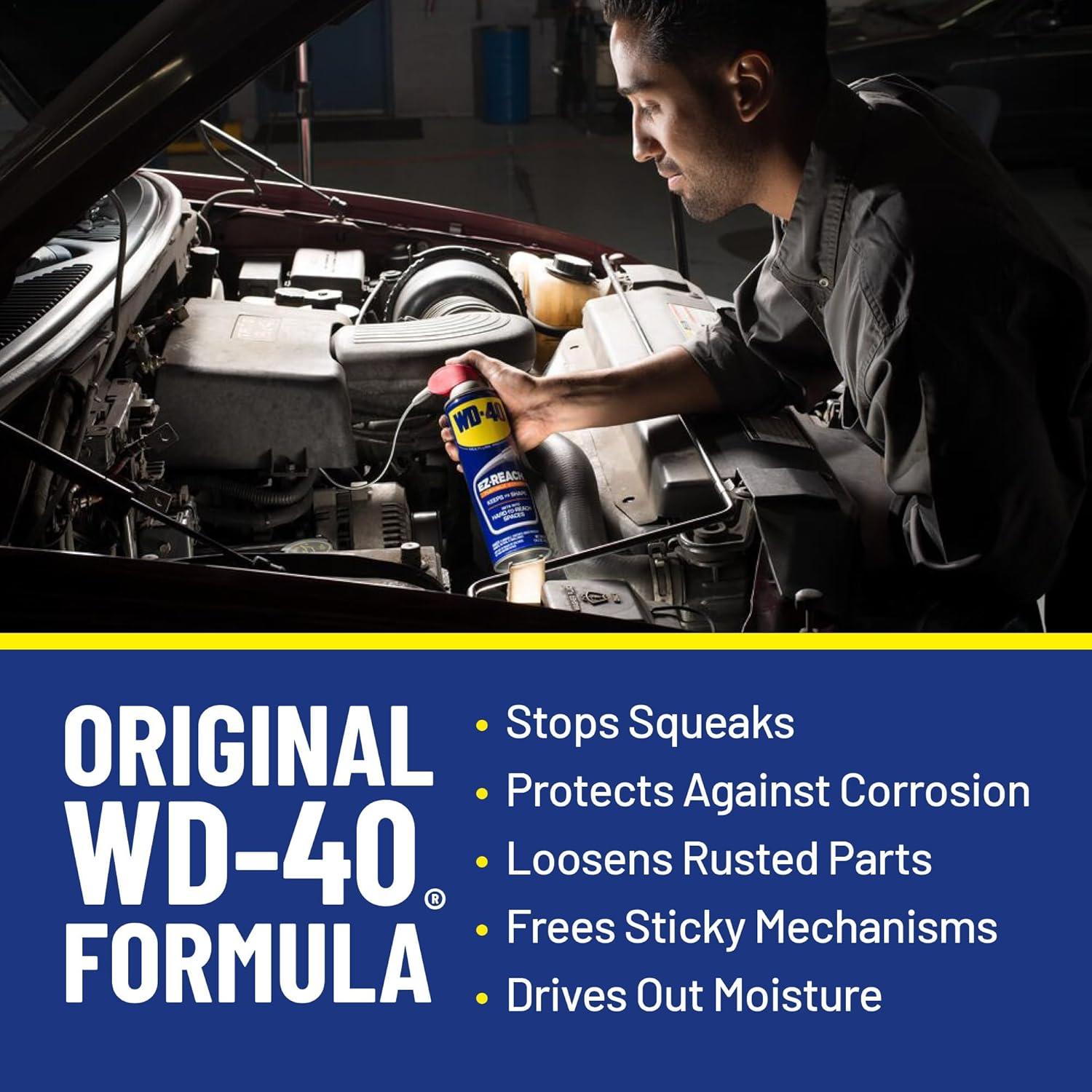 Lubricante Multiuso WD-40 Paquete Doble 408.2 g con Pajilla Flexible