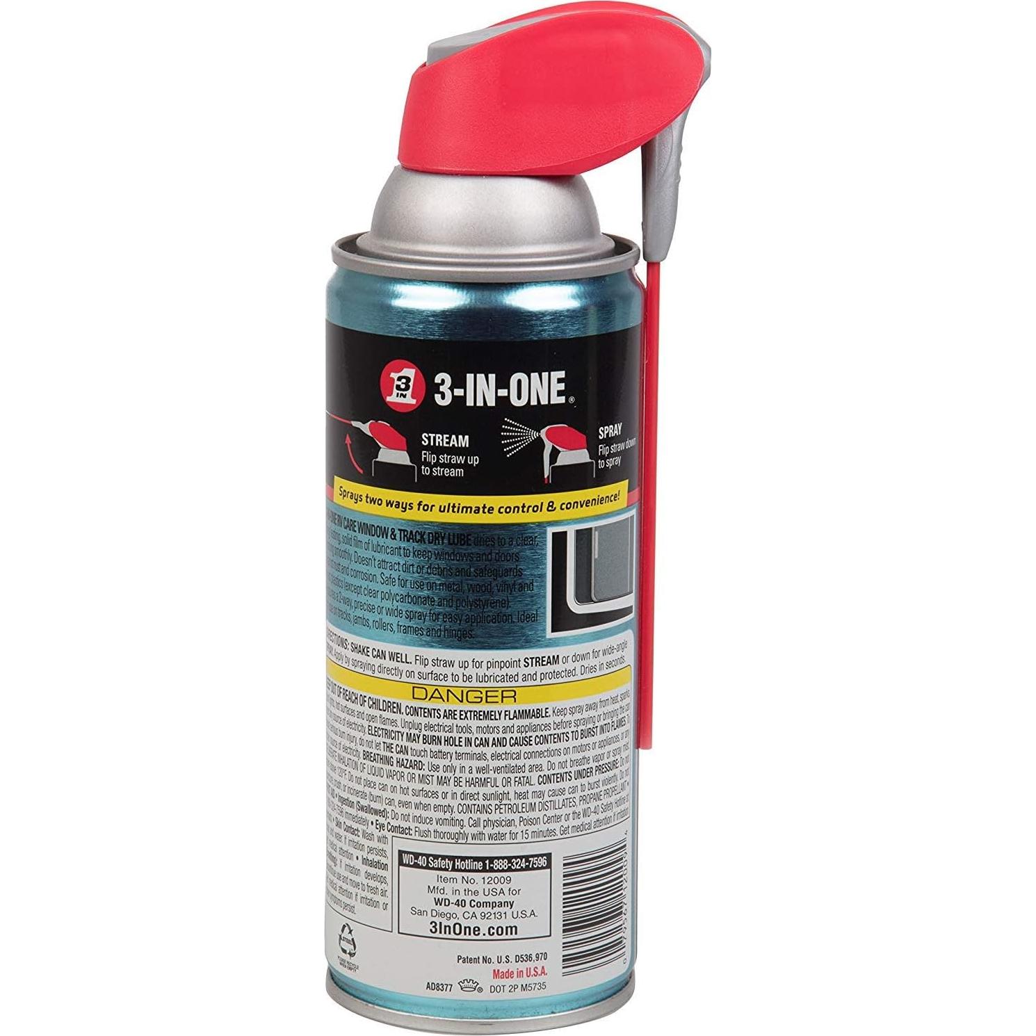 Lubricante de Silicona 3-IN-ONE RVcare 311 g y Seco 283 g