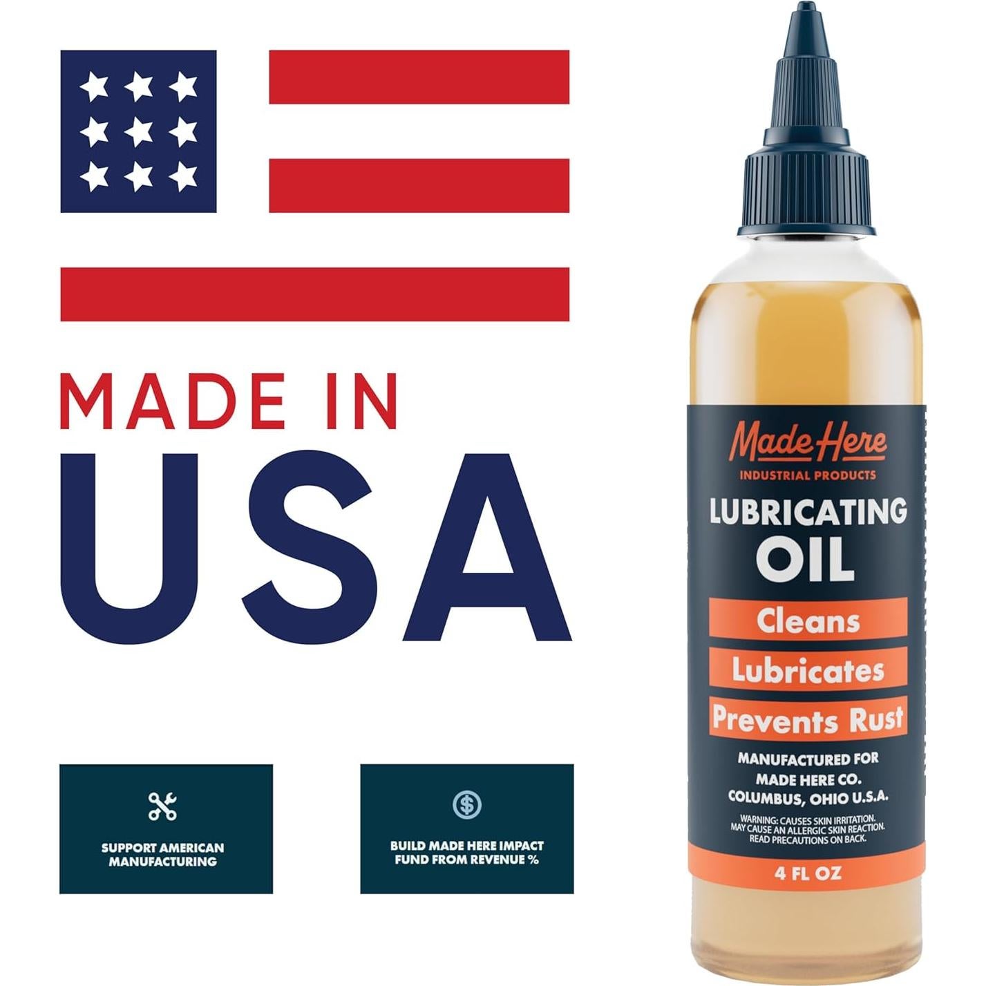 Aceite Penetrante Lubricante Multifuncional Made Here 113g