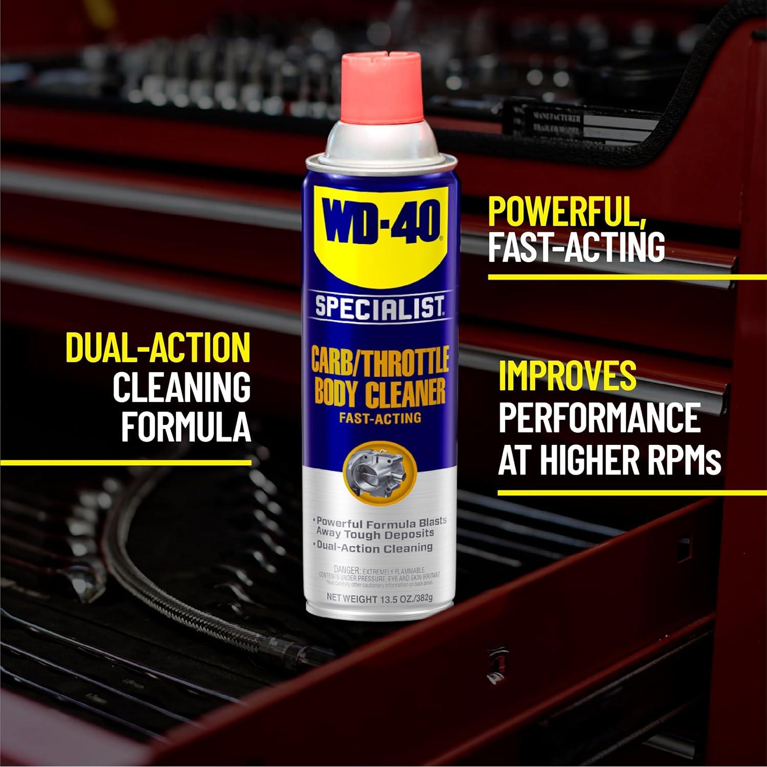 Limpiador de Cuerpo de Aceleración y Piezas WD-40 382.7 g