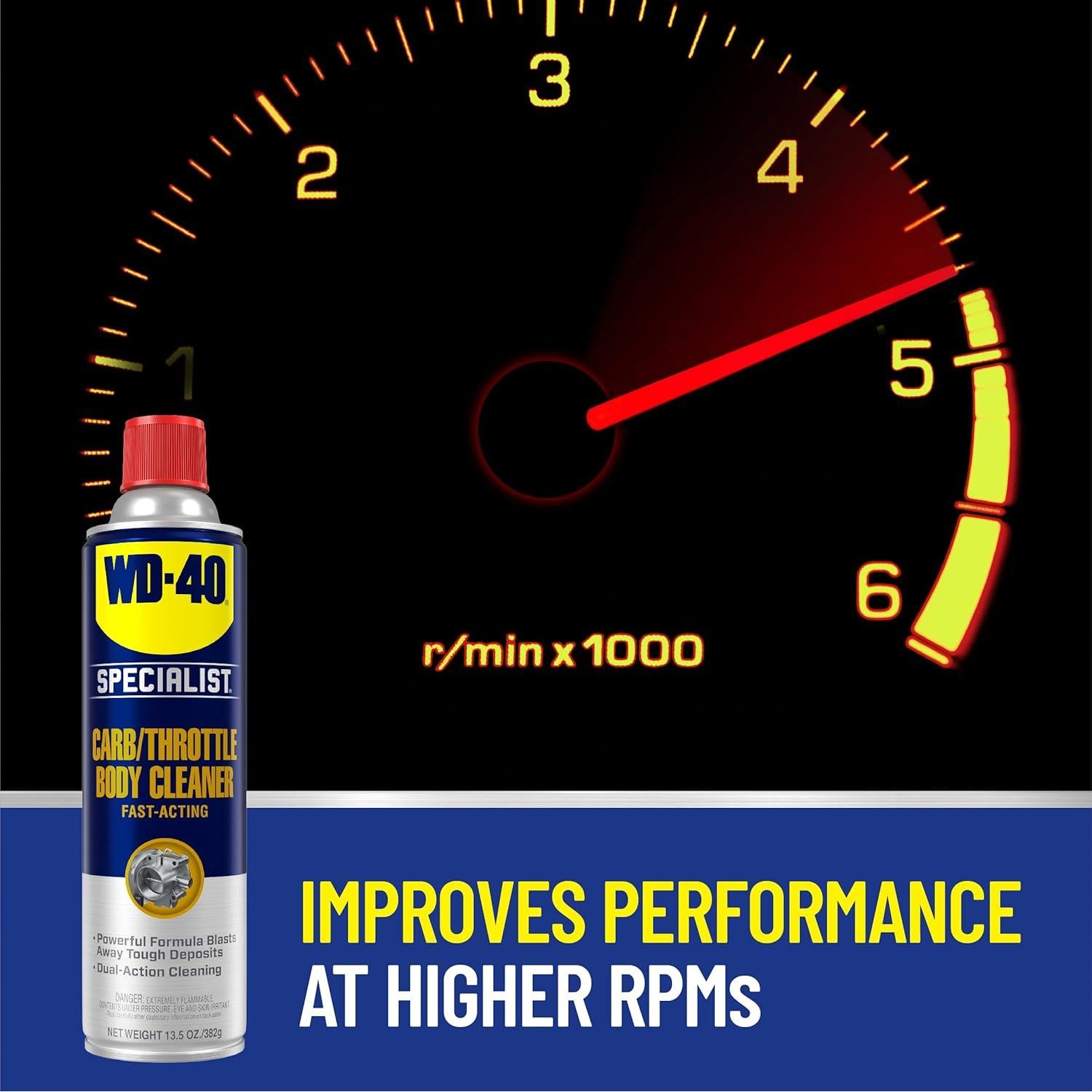 Limpiador de Cuerpo de Aceleración y Piezas WD-40 382.7 g