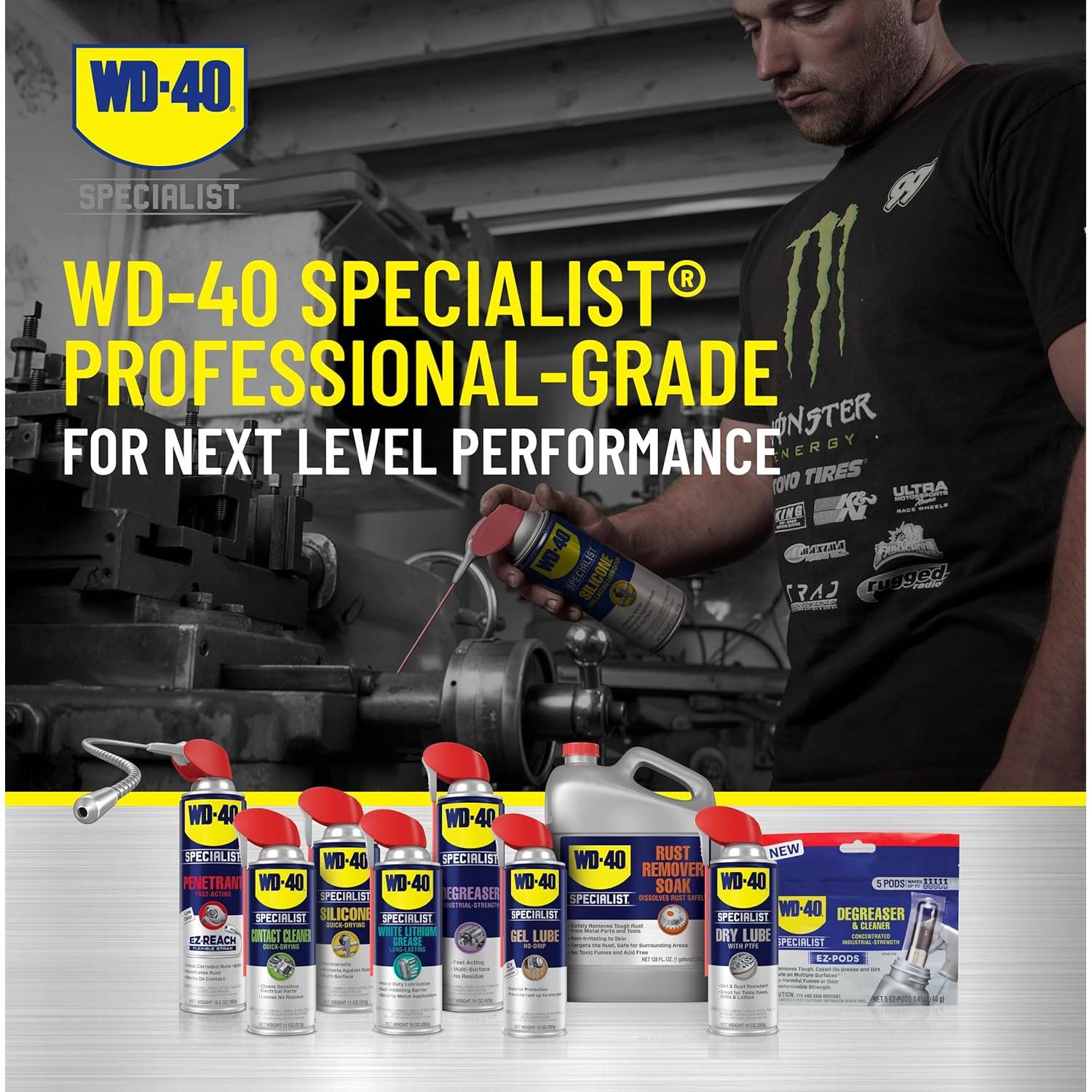 Lubricante de Silicona WD-40 Specialist 311 ml 6-Pack