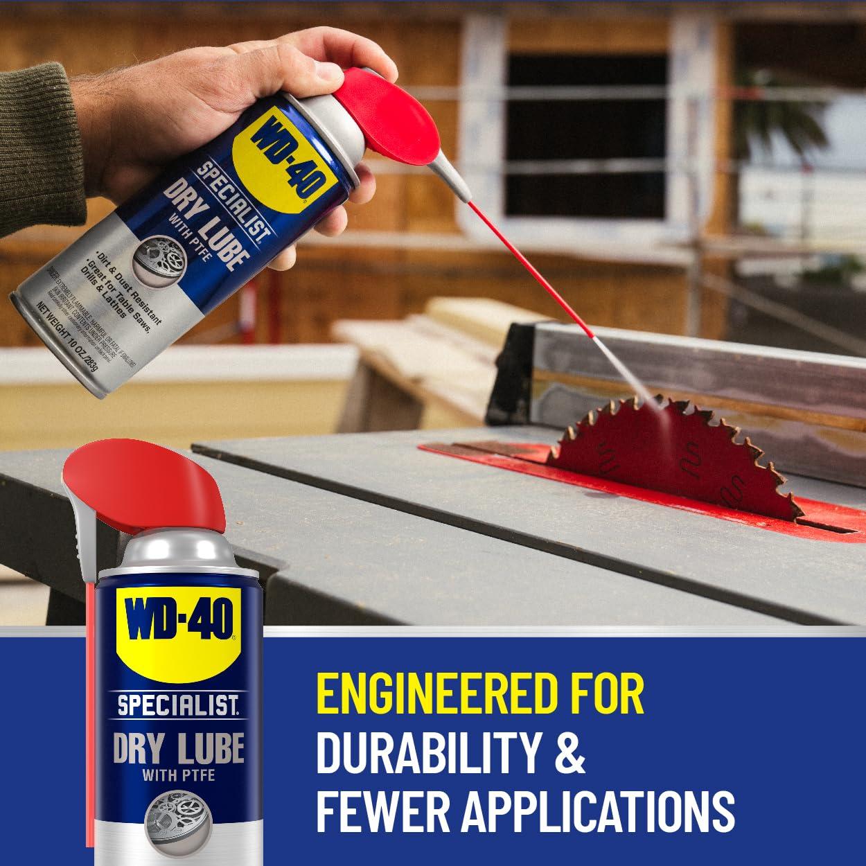 Paquete Doble Lubricante Silicona y Seco WD-40 Specialist 595 g