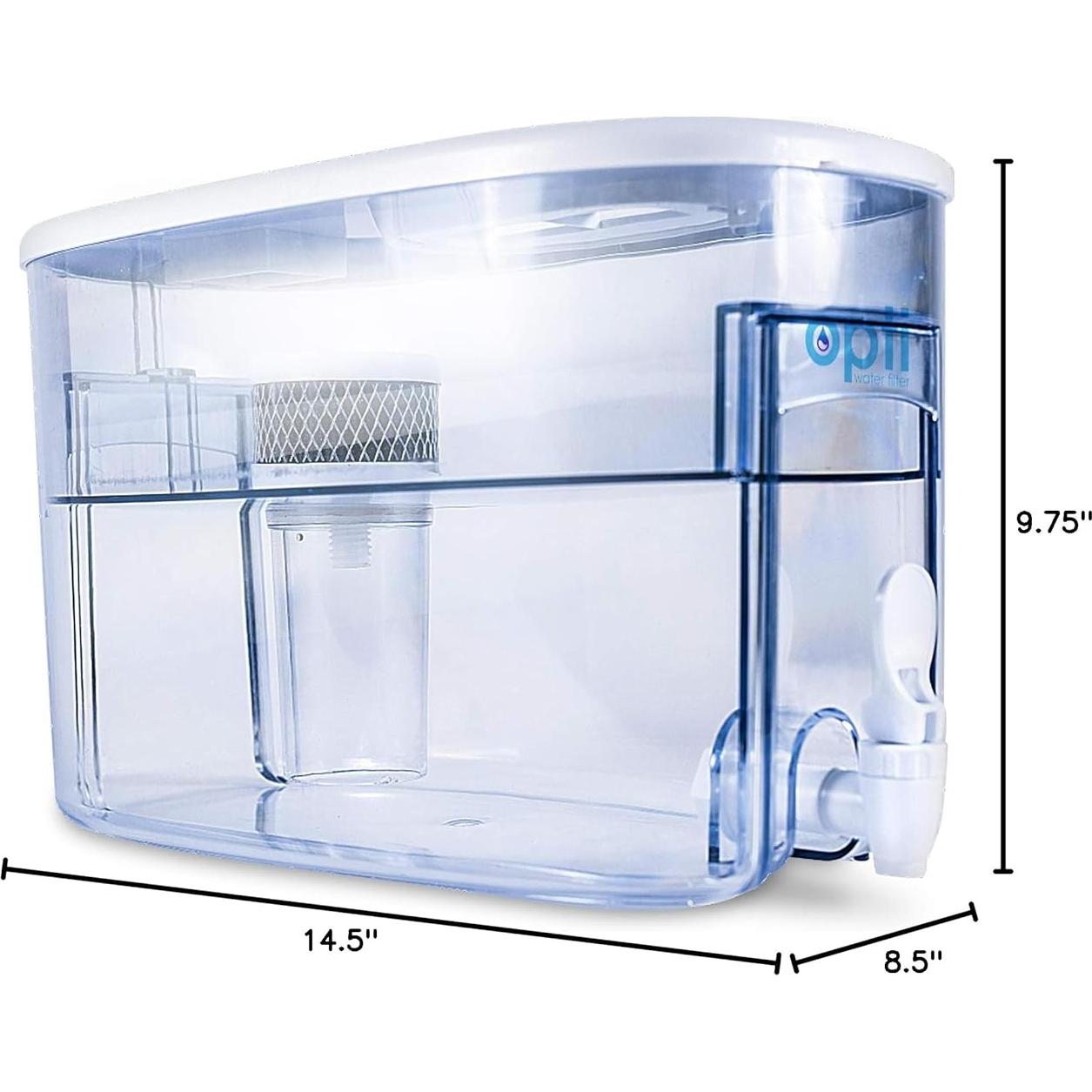 Jarra de Filtro de Agua Alcalina OPTI Chill 9.0 pH 2 Galones