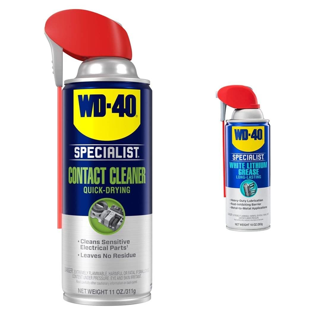 WD-40 Especialista Limpiador de Contactos y Grasa de Litio 311g/283g