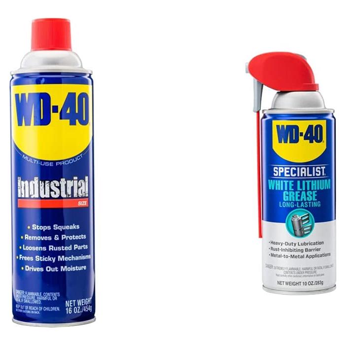Lubricante Multiuso WD-40 454 g + Grasa de Litio 283 g