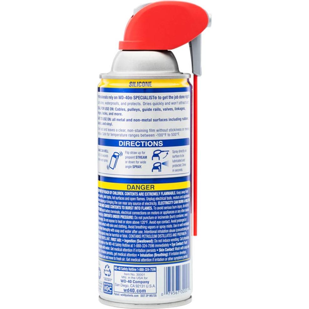 Lubricante de Silicona y Grasa de Litio WD-40 6-Pack