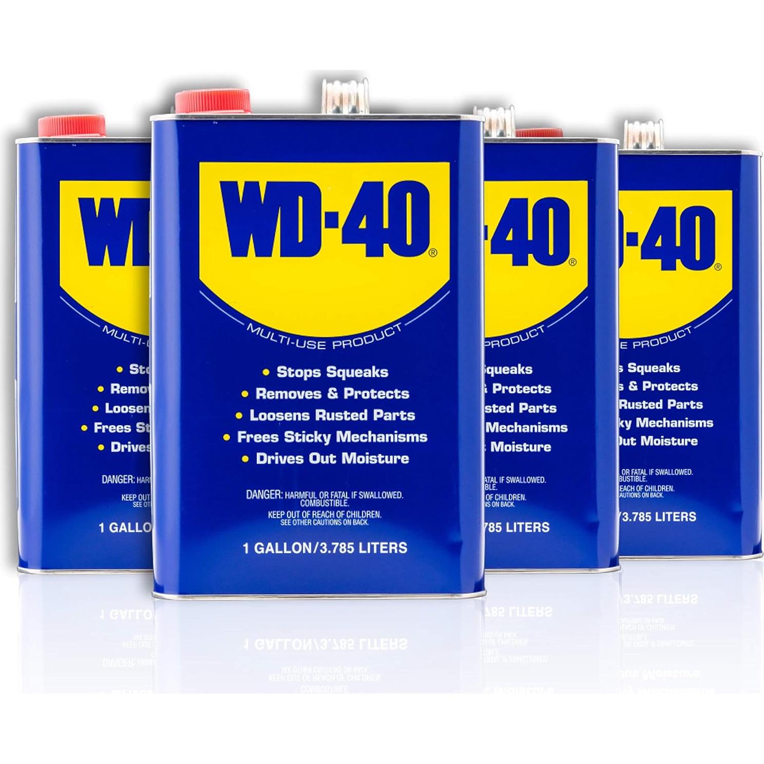 WD-40 Producto Multiusos 14.4 OZ Popote Inteligente + 1 Galón