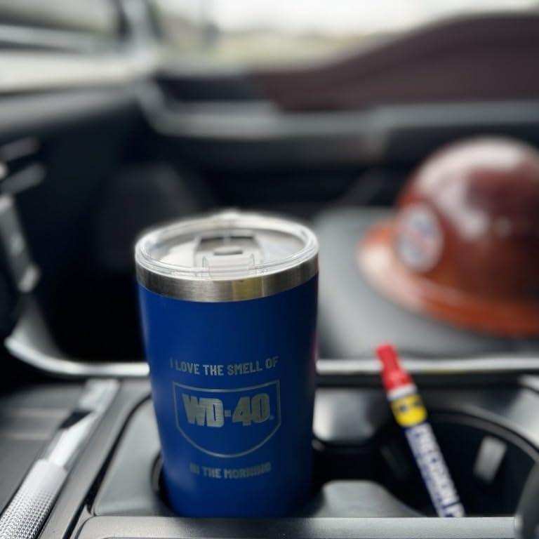Paquete regalo bolígrafo precisión WD-40 y vaso acero 0.95L