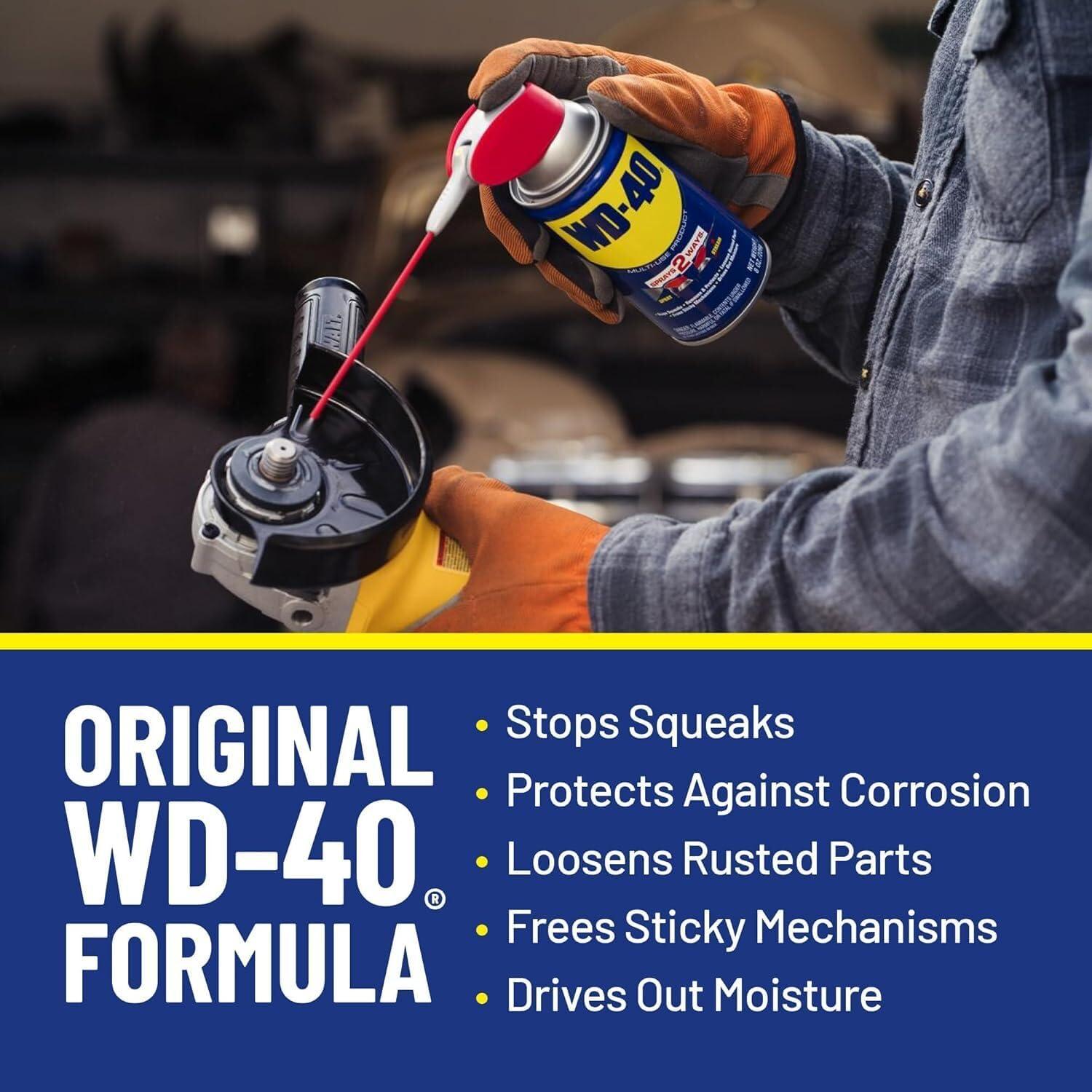 Spray Multiuso WD-40 con Rociador Inteligente 354ml - 2 Botellas