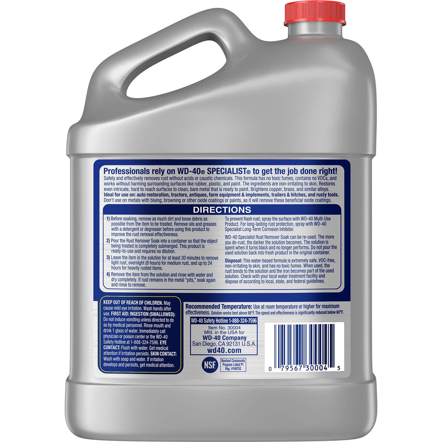 WD-40 Removedor de Óxido 3.78L y Spray Inhibidor de Corrosión 184g