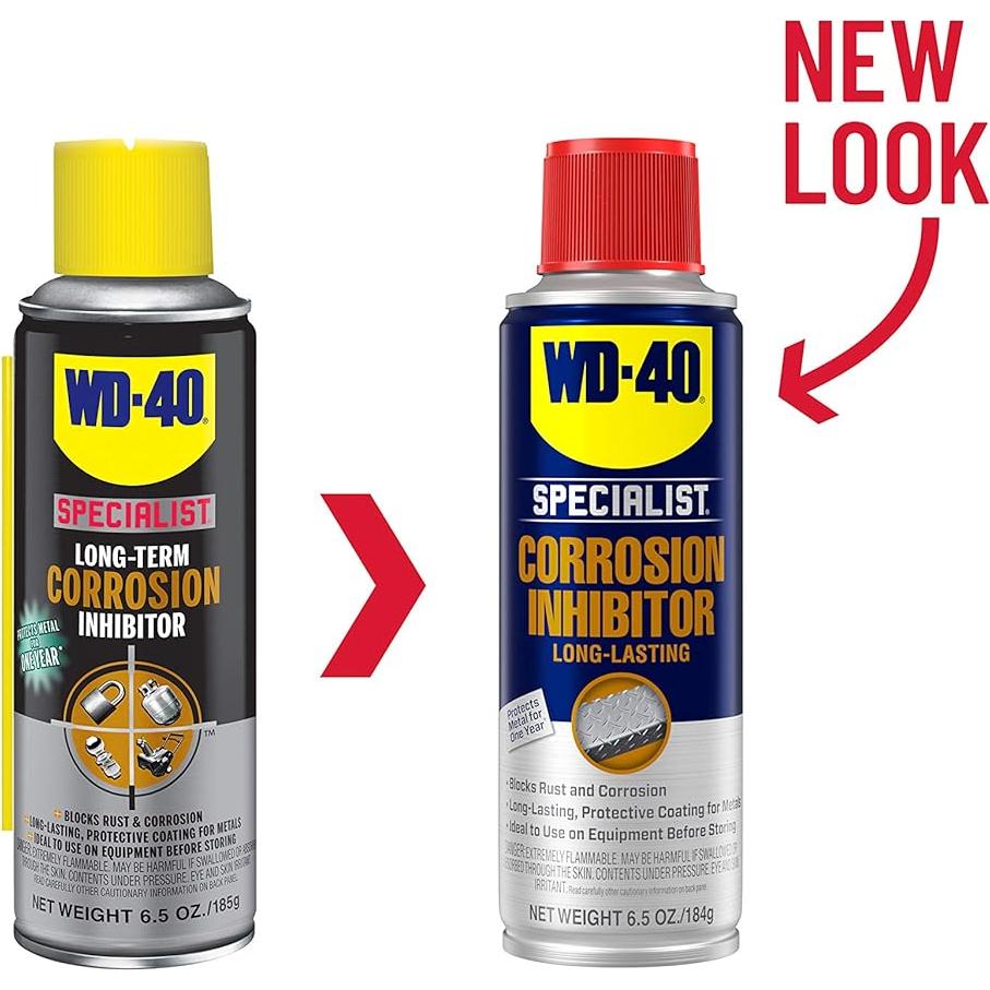 WD-40 Removedor de Óxido 3.78L y Spray Inhibidor de Corrosión 184g