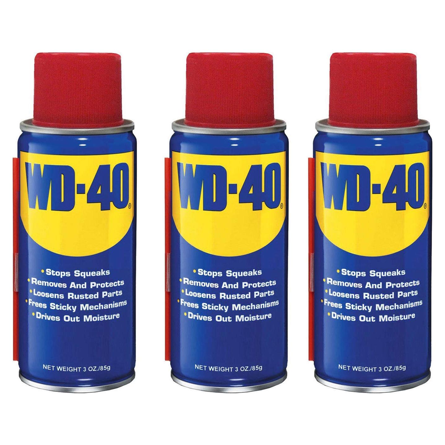 Lubricante Multiusos WD-40 Portátil 85g - 3 Paquetes