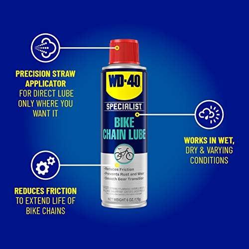 Lubricante y Limpiador para Cadenas de Bicicleta WD-40 650ml
