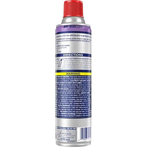 Lubricante y Limpiador para Cadenas de Bicicleta WD-40 650ml