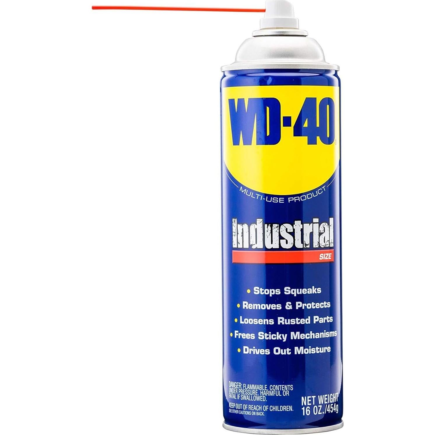 Lubricante Industrial WD-40 473 ml - Caja de 12 unidades