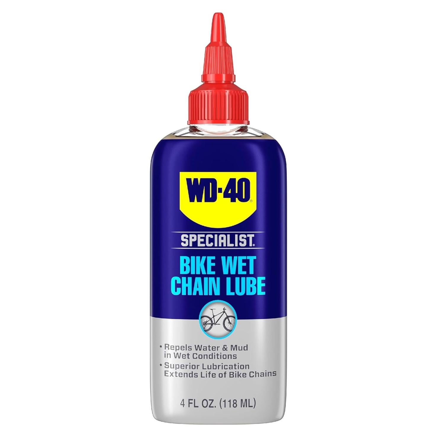 Lubricante Húmedo para Cadenas de Bicicleta WD-40 113 g