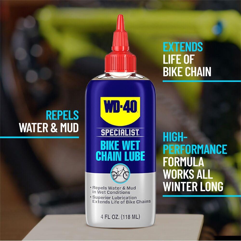 Lubricante Húmedo para Cadenas de Bicicleta WD-40 113 g