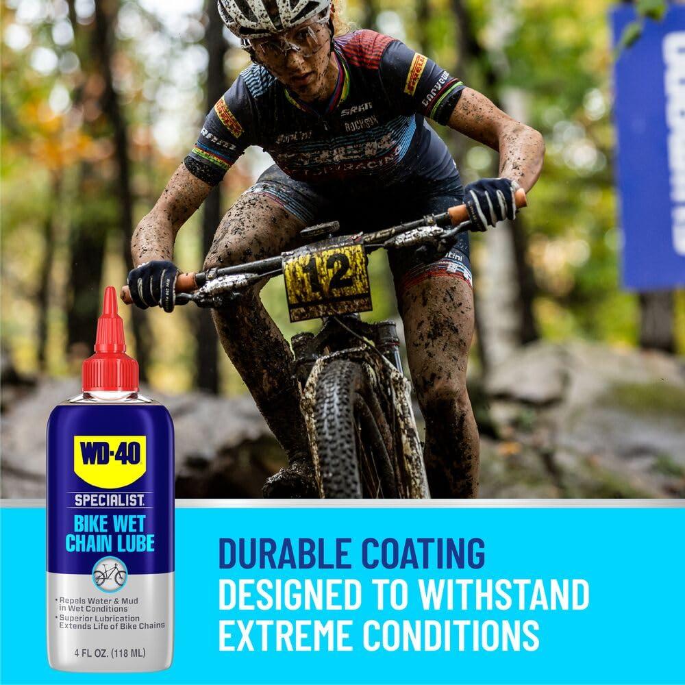 Lubricante Húmedo para Cadenas de Bicicleta WD-40 113 g