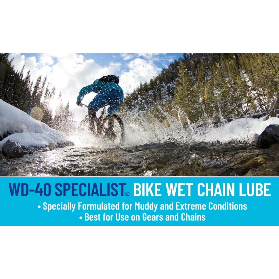 Lubricante Húmedo para Cadenas de Bicicleta WD-40 113 g