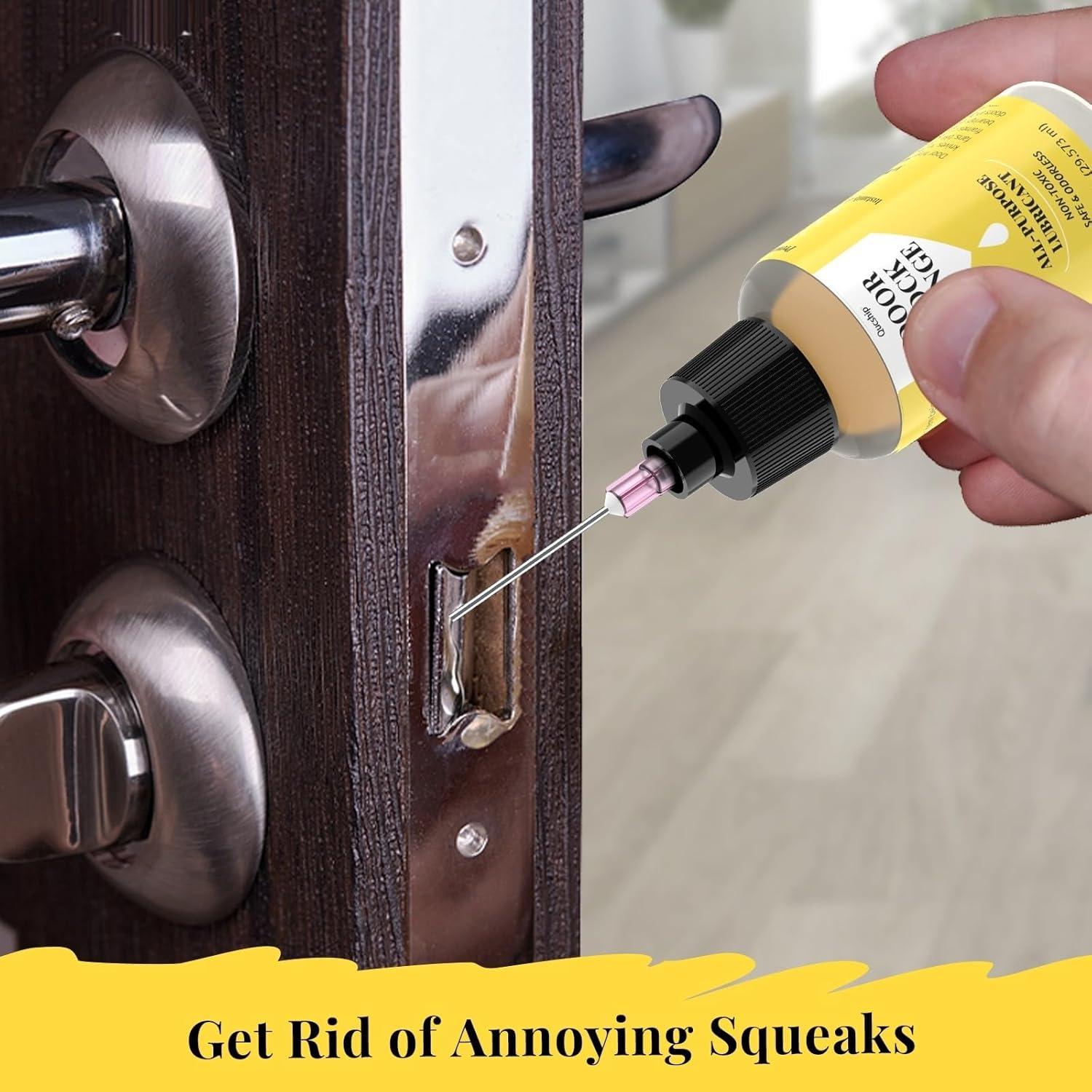 Lubricante para Bisagras de Puerta Qucship 28g con Aplicador