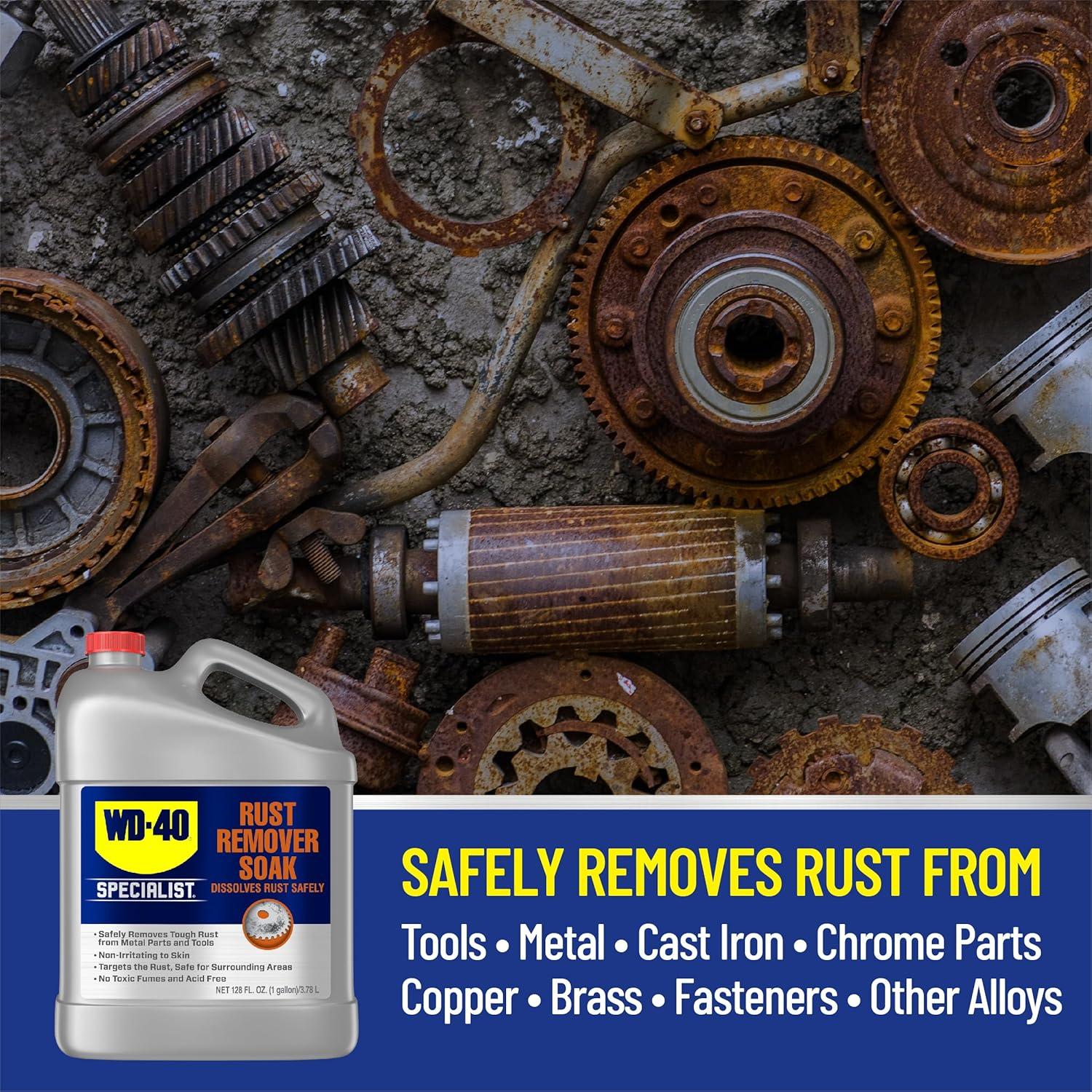 WD-40 Especialista Remojo Removedor de Óxido 3.78L