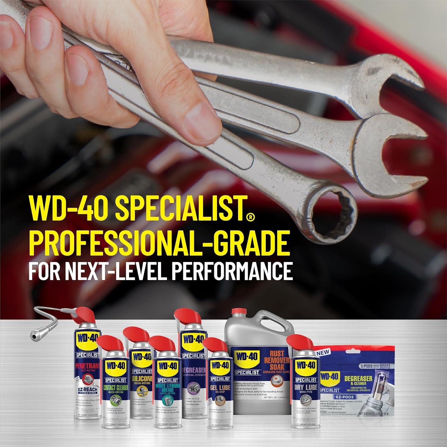WD-40 Especialista Remojo Removedor de Óxido 3.78L