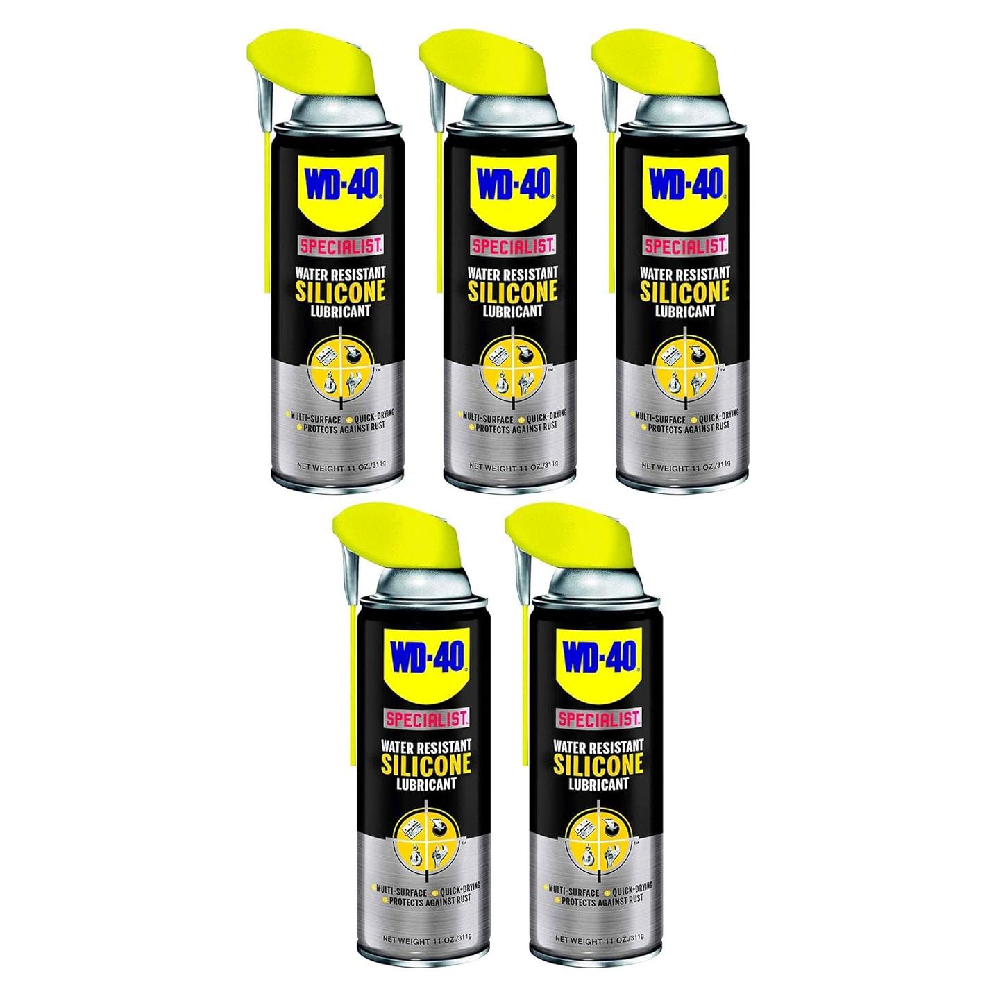Spray Lubricante de Silicona WD-40 311g Resistente al Agua