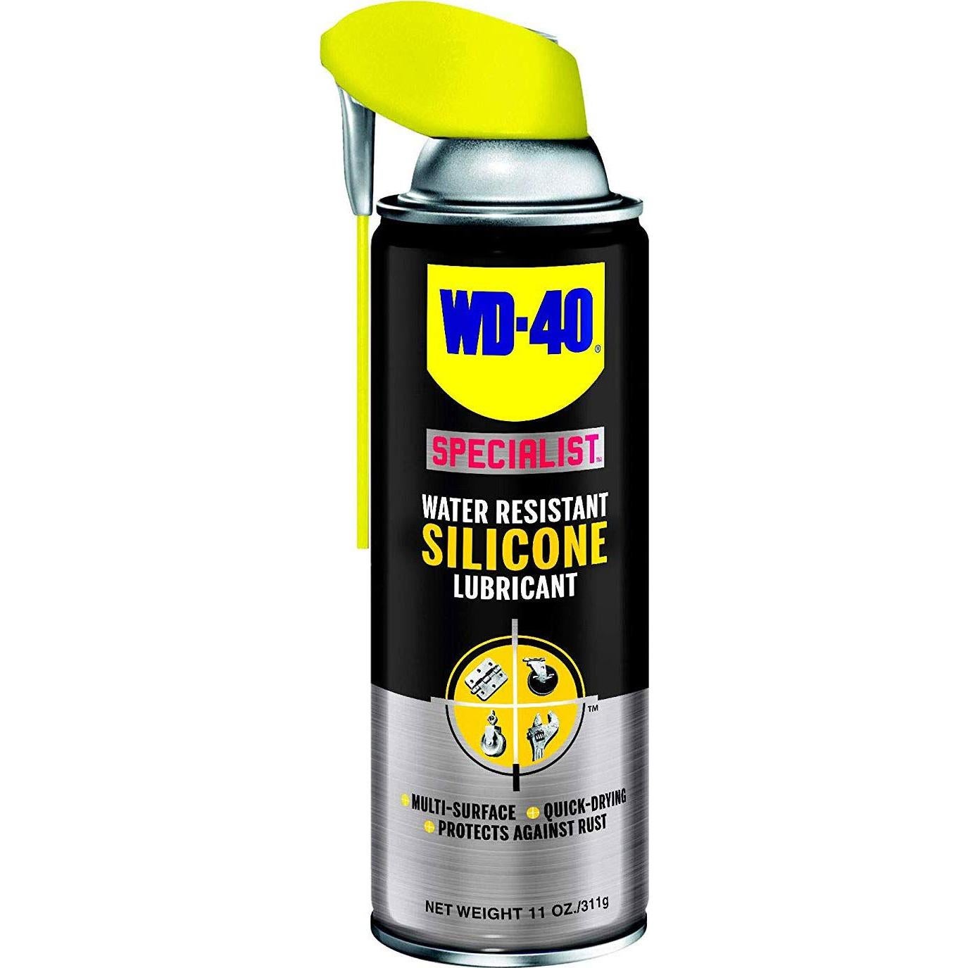 Spray Lubricante de Silicona WD-40 311g Resistente al Agua