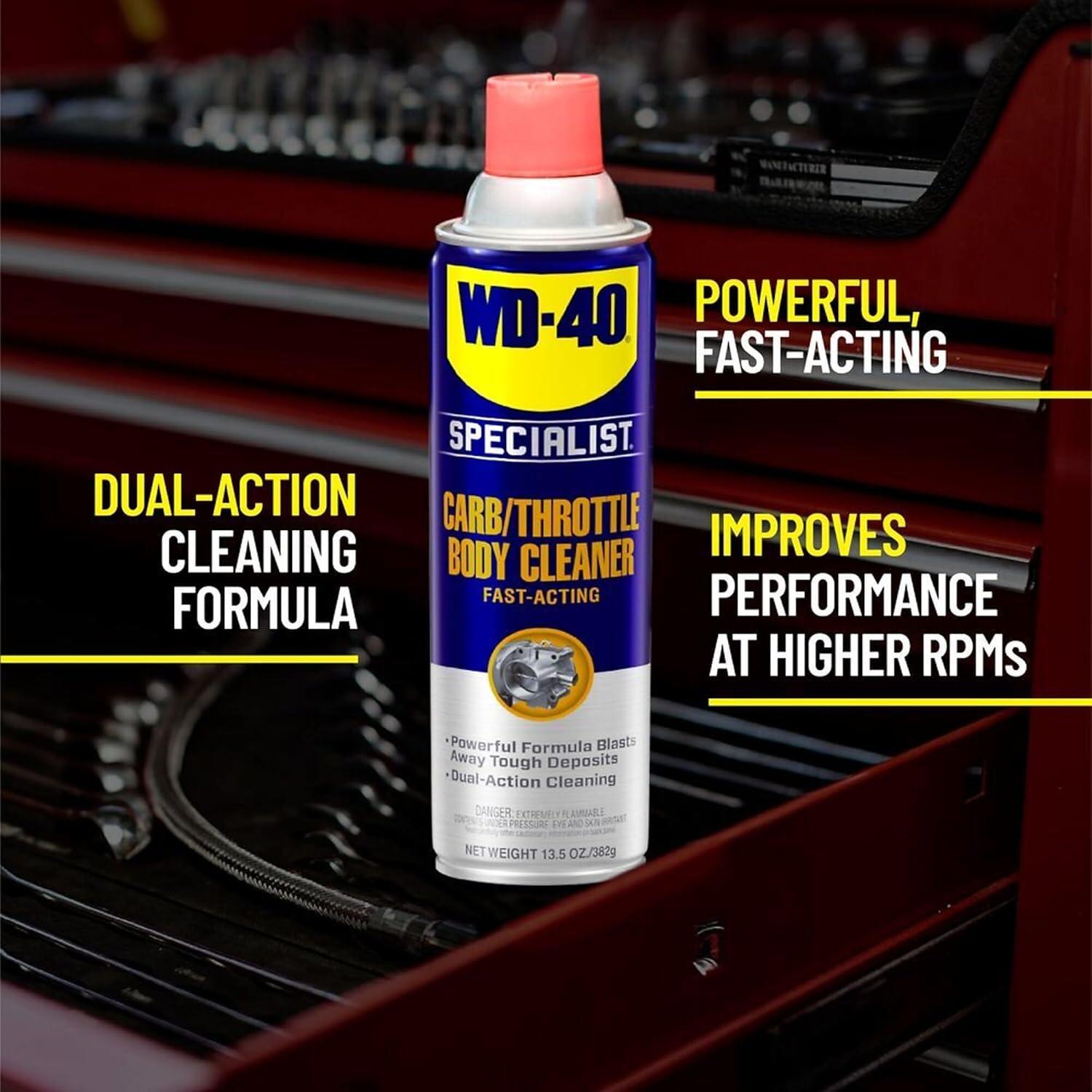Limpiador de Cuerpo de Aceleración y Piezas WD-40 382.7 g