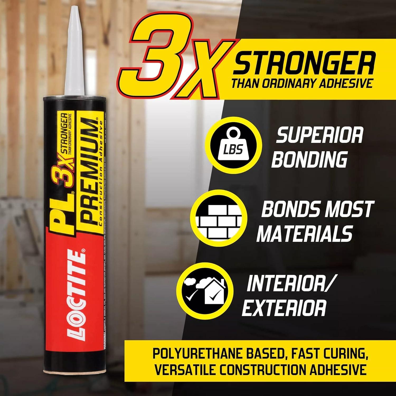 Adhesivo de Construcción Loctite PL Premium 283.5 ml Poliuretano