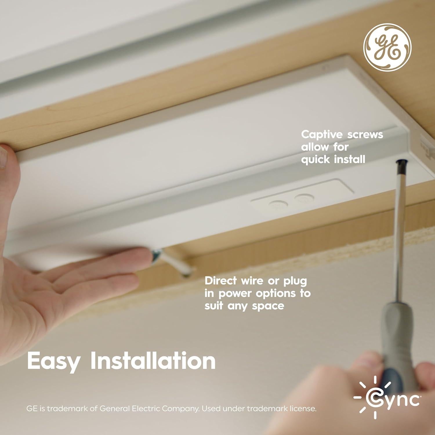 Luminaria Inteligente GE Cync Reveal HD+ 30.48 cm Cambio de Color