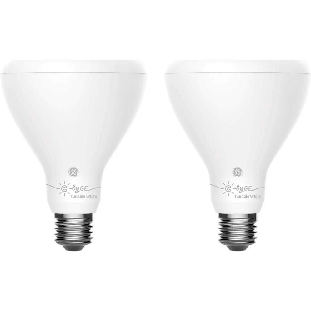 Bombillas LED inteligentes GE Cync BR30 regulables 10W 2 unidades