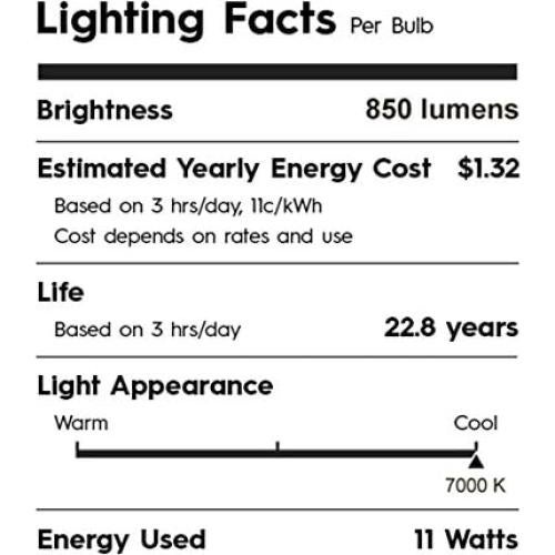 Bombilla LED Inteligente GE A19 C-Sleep 11W Paquete de 2