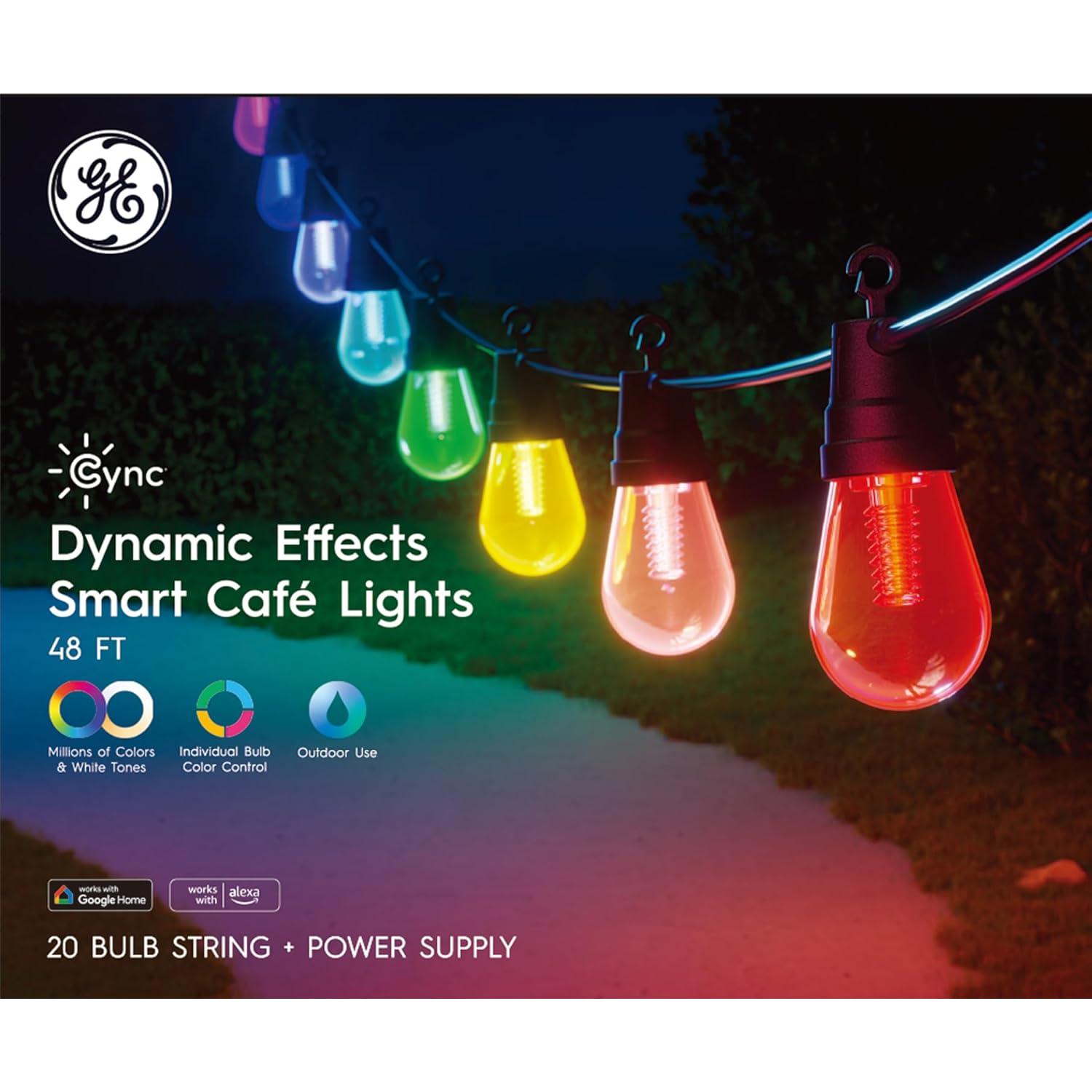 Luces de Cadena Inteligentes GE Cync 14.63m Multicolor