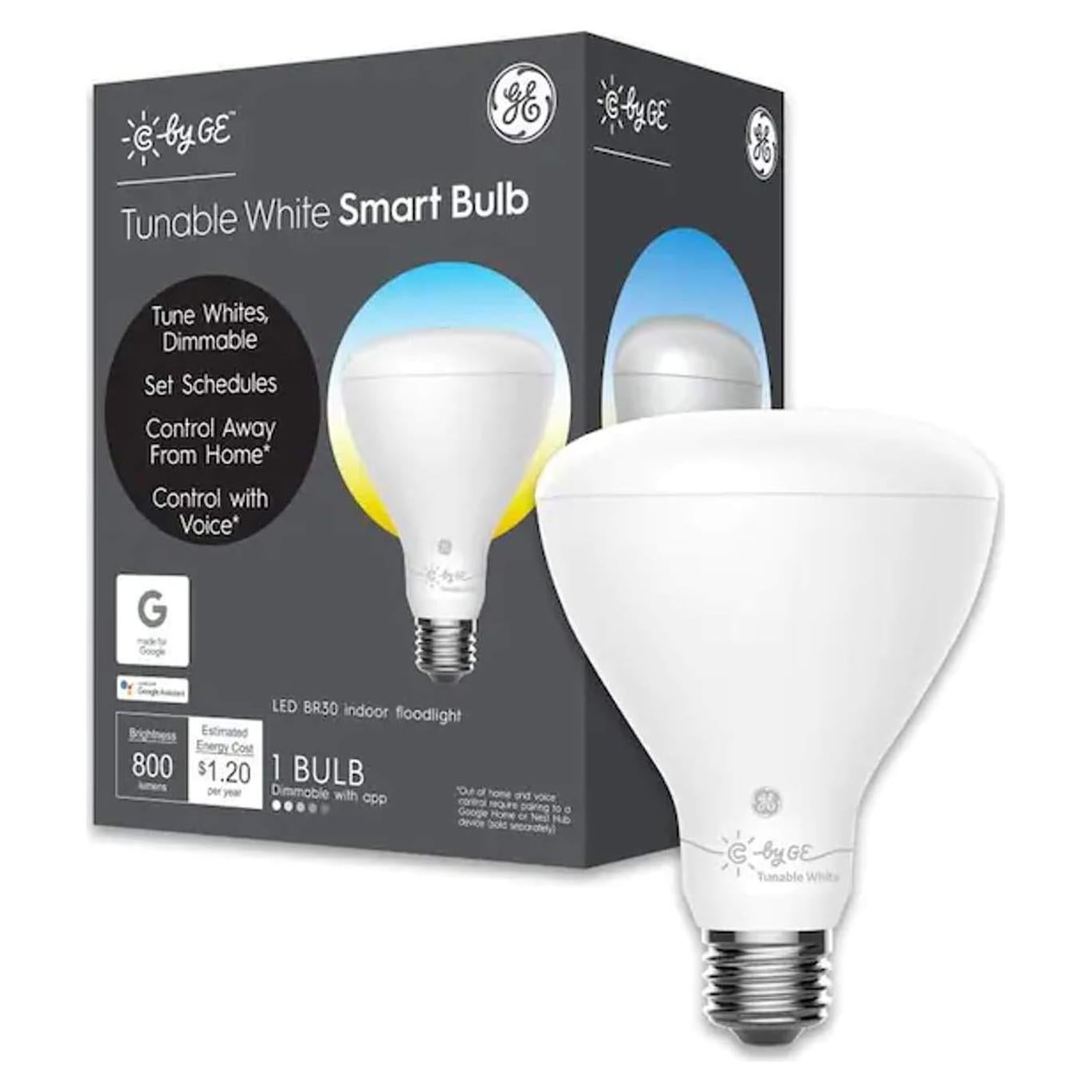 Bombilla LED Inteligente GE Cync R30 11W Regulable 800 Lúmenes