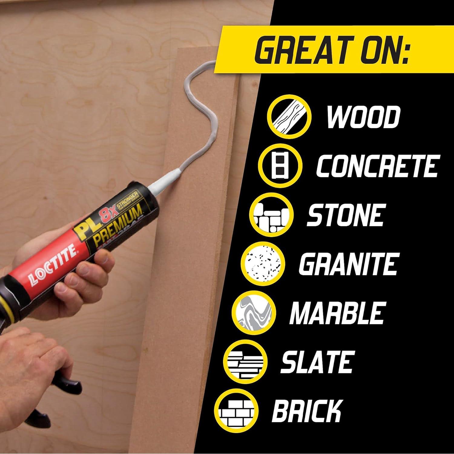 Adhesivo de Construcción Loctite PL Premium 295 ml Poliuretano