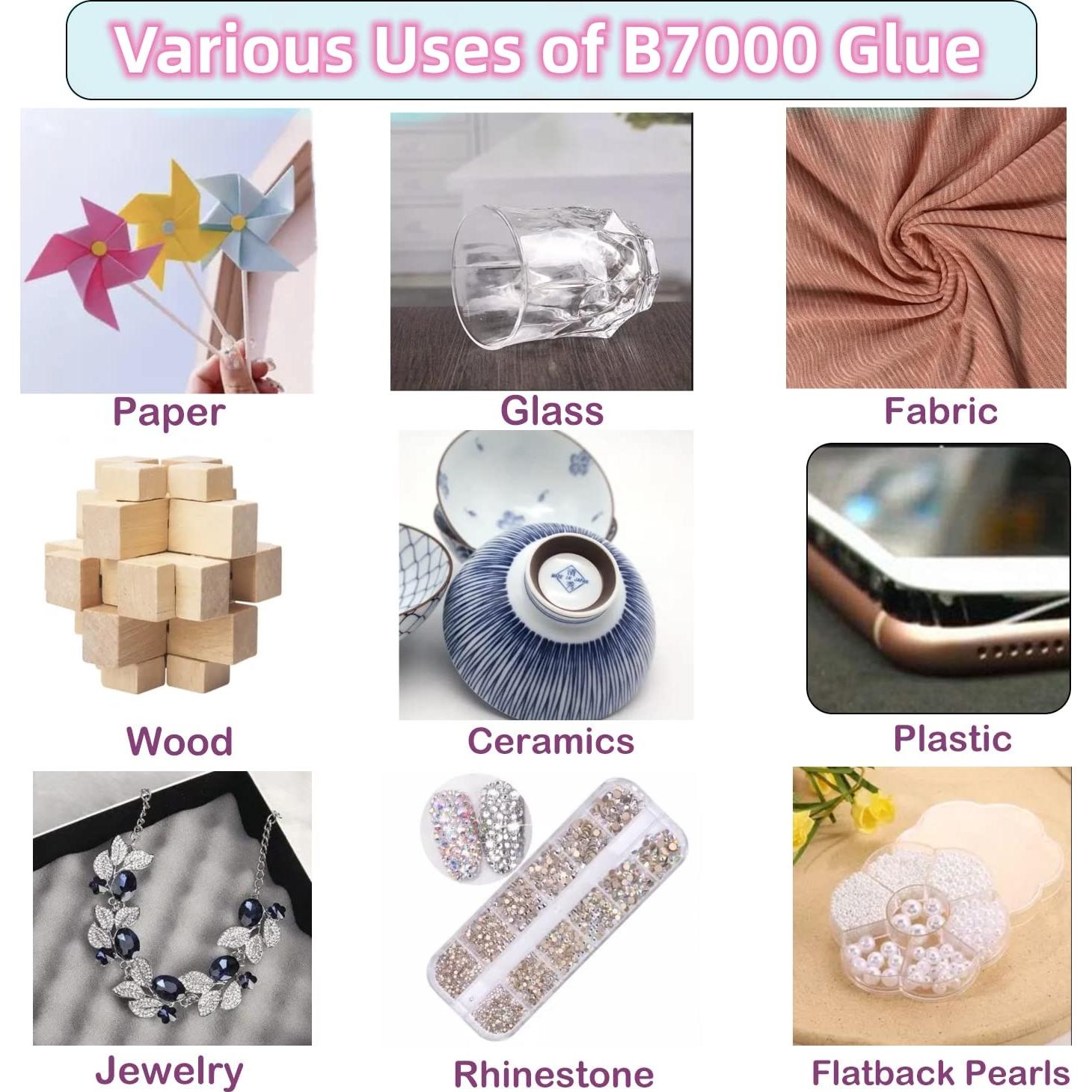 Pegamento B7000 15ml YiJieWZT Transparente Impermeable