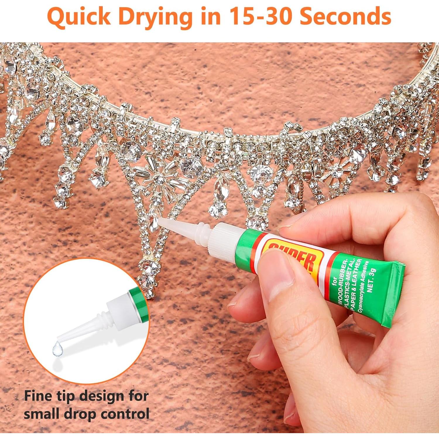 36 Tubos de 3g Pegamento Súper Fuerte Lucomb Gel Transparente