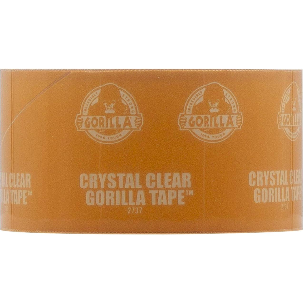 Cinta de Ducto Transparente Gorilla 4.8 cm x 8.2 m - Paquete de 4