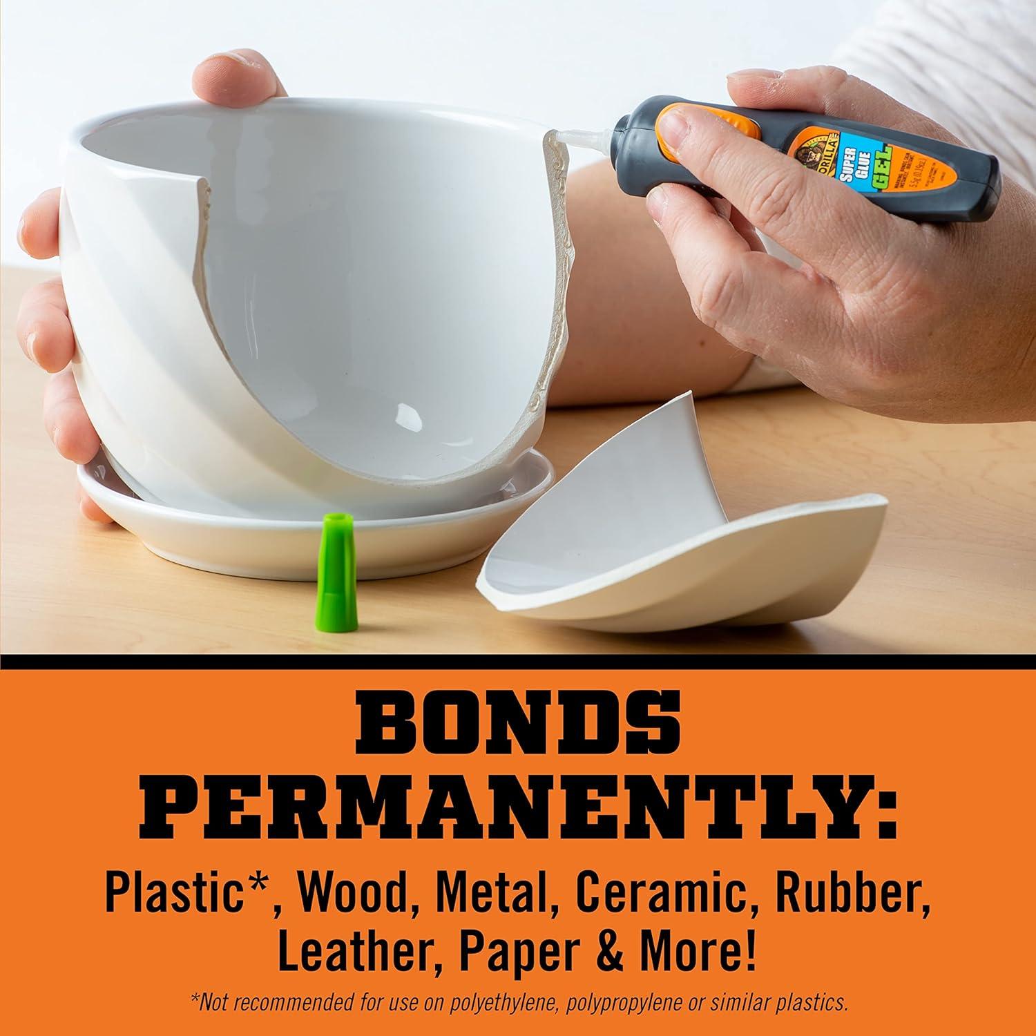 Bolígrafo de Gel Gorilla Super Glue 5.5g - Paquete de 2