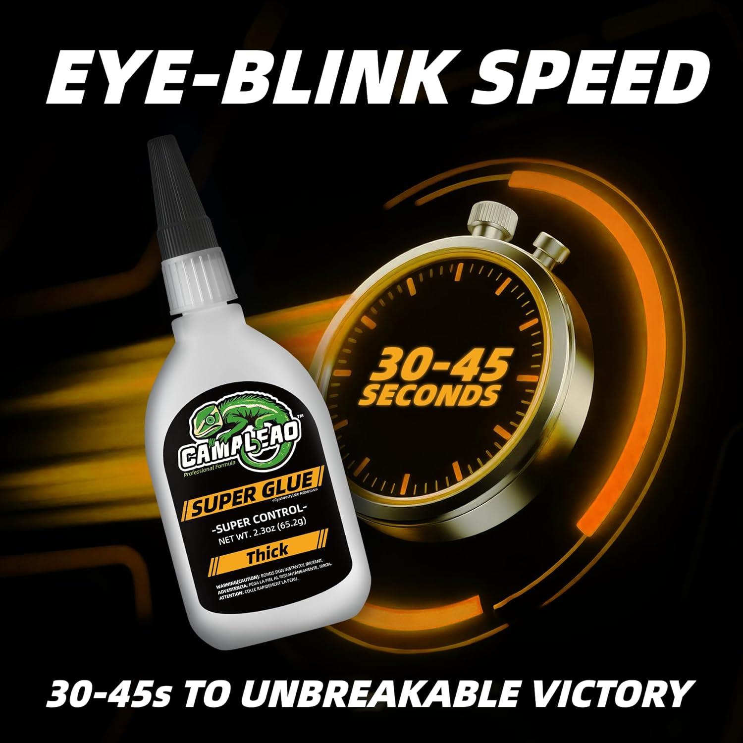 Pegamento CA Super CAMALEAO 130g Viscosidad Espesa 2610 PSI