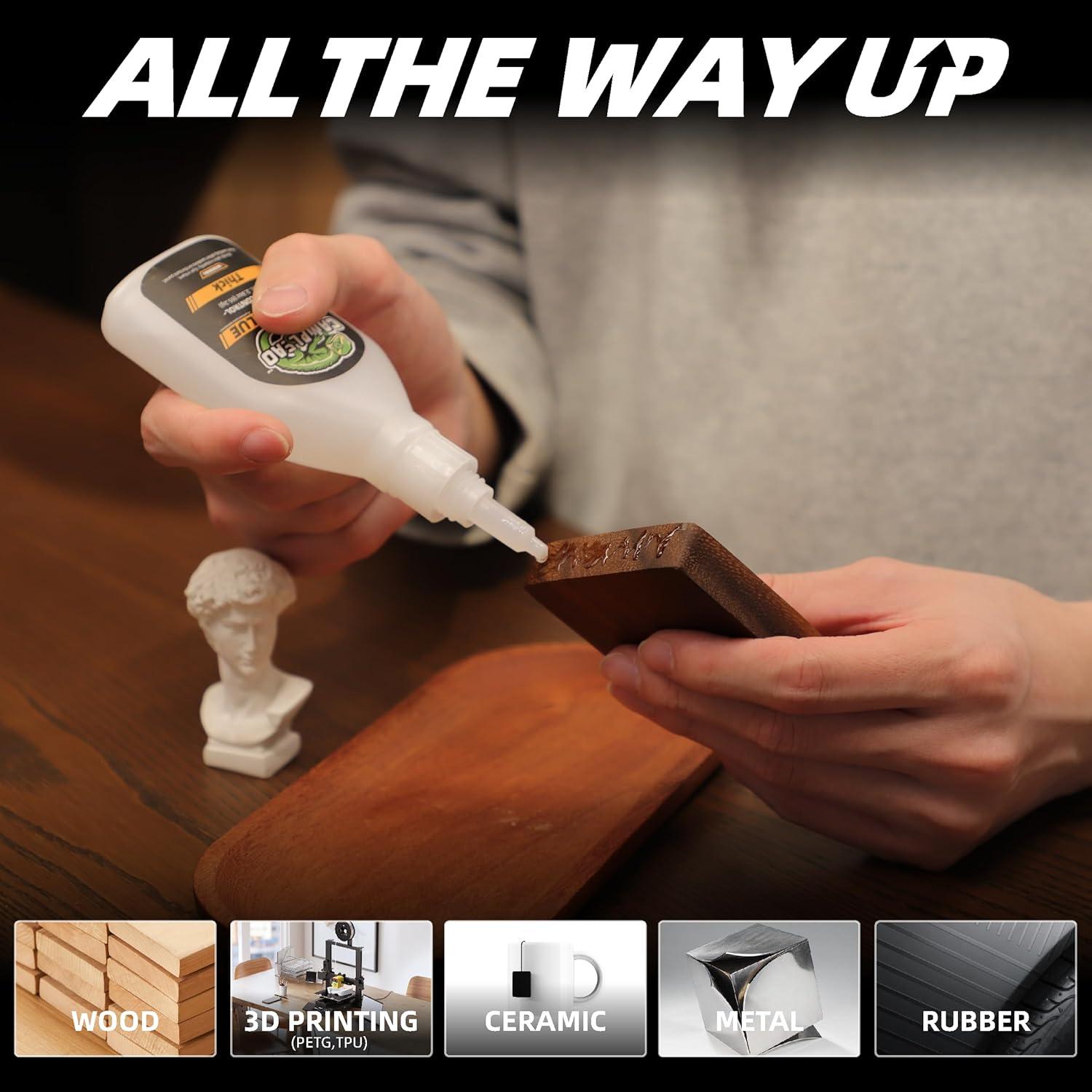 Pegamento CA Super CAMALEAO 130g Viscosidad Espesa 2610 PSI