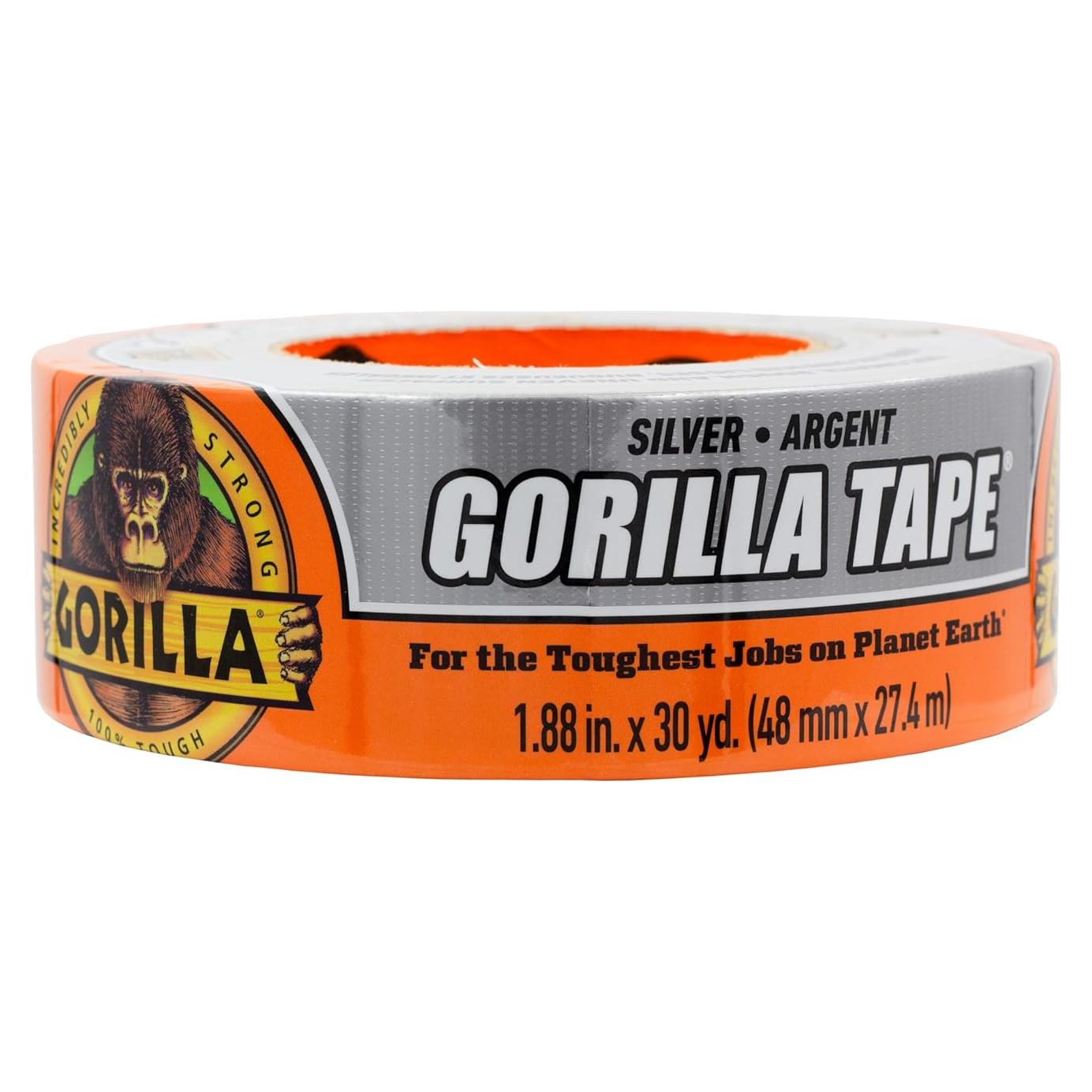 Cinta Adhesiva Gorilla 48 mm x 27.4 m Resistente a la Intemperie