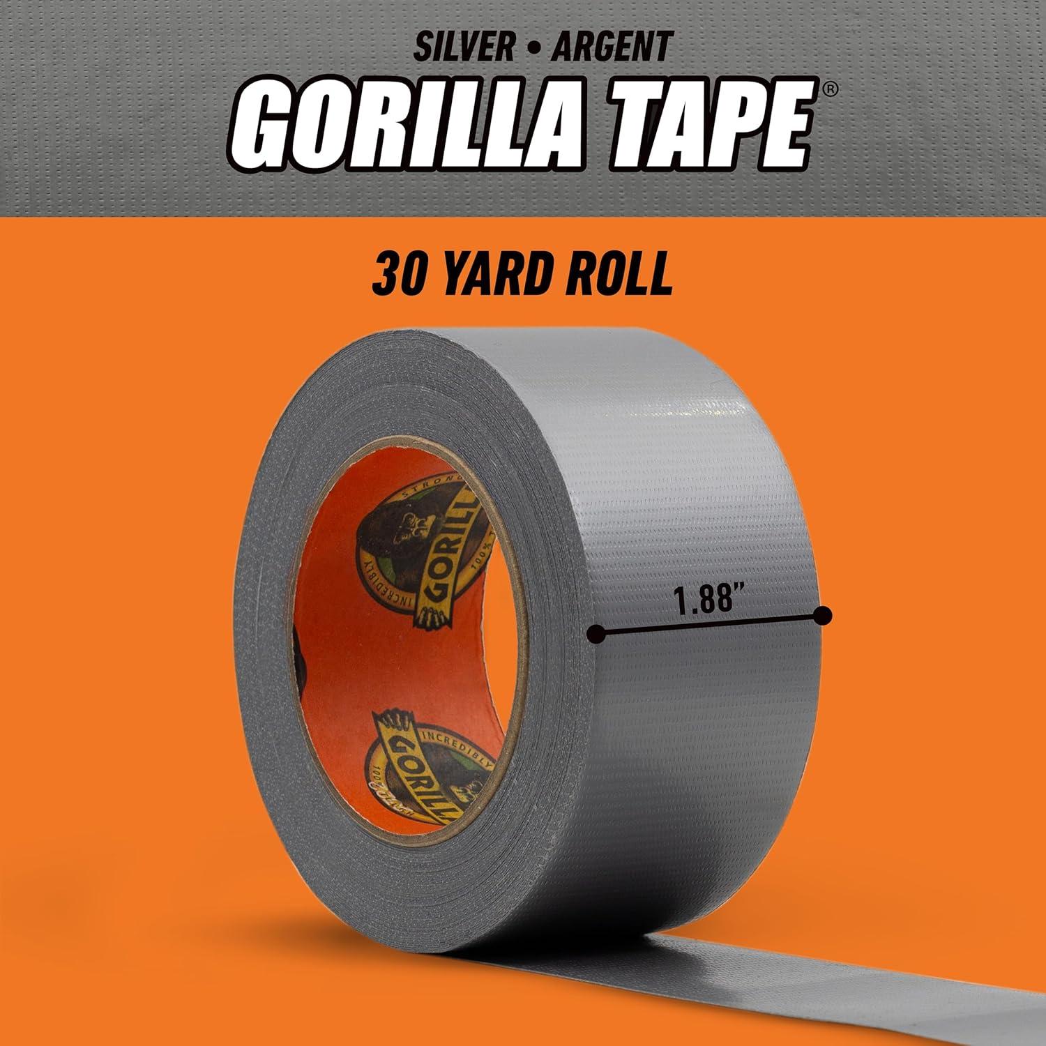 Cinta Adhesiva Gorilla 48 mm x 27.4 m Resistente a la Intemperie